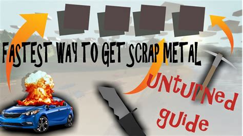 unturned sheet metal id|unturned metal scrap id.